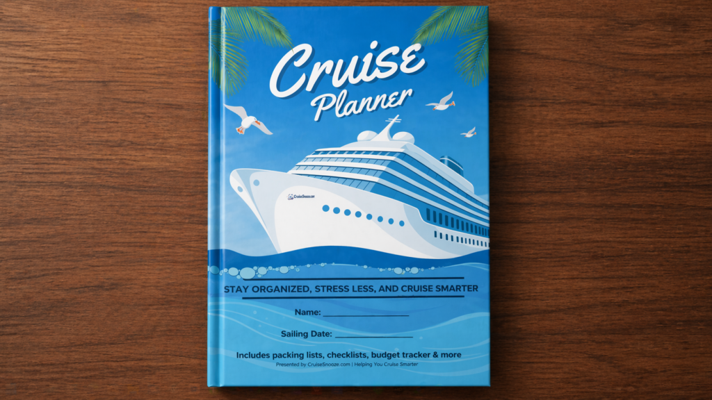Cruise Regrets - Cruise Snooze Cruise Planner Book