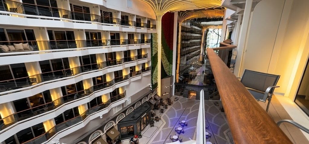 MSC Cruises cabins to avoid - MSC Cruises Promenade cabins view