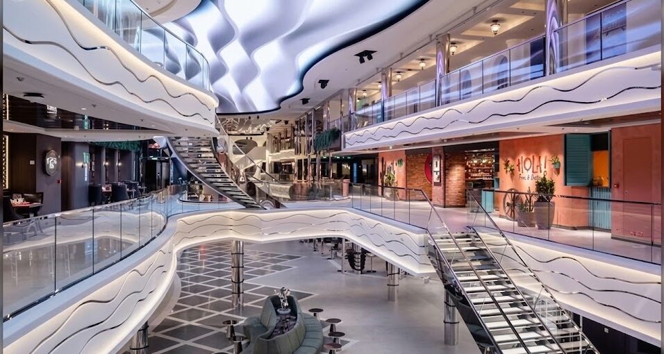 MSC World Asia - MSC Cruises. Official rendering of MSC World Asia. Final onboard details may vary.