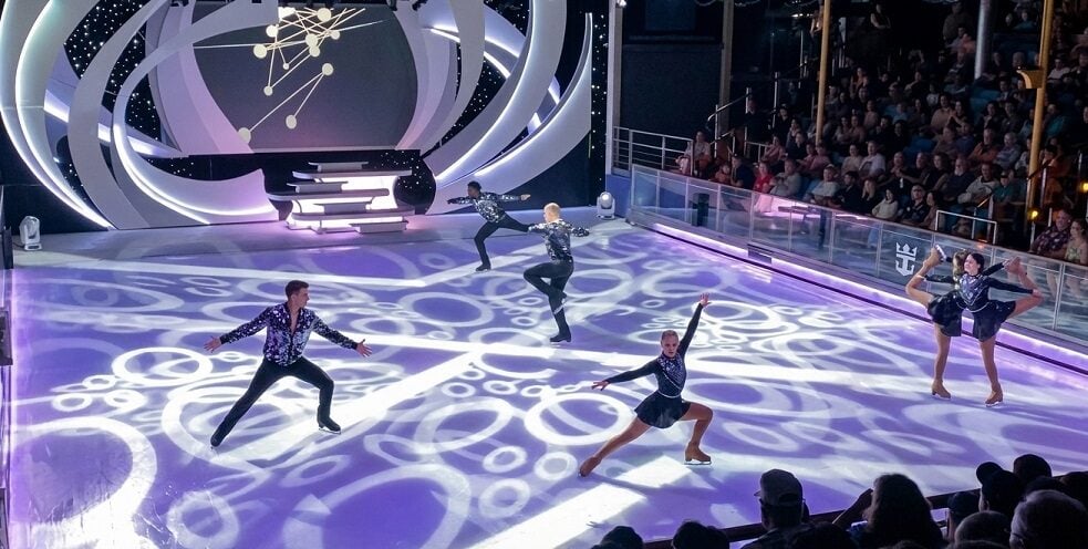 Royal Caribbean Ice skating