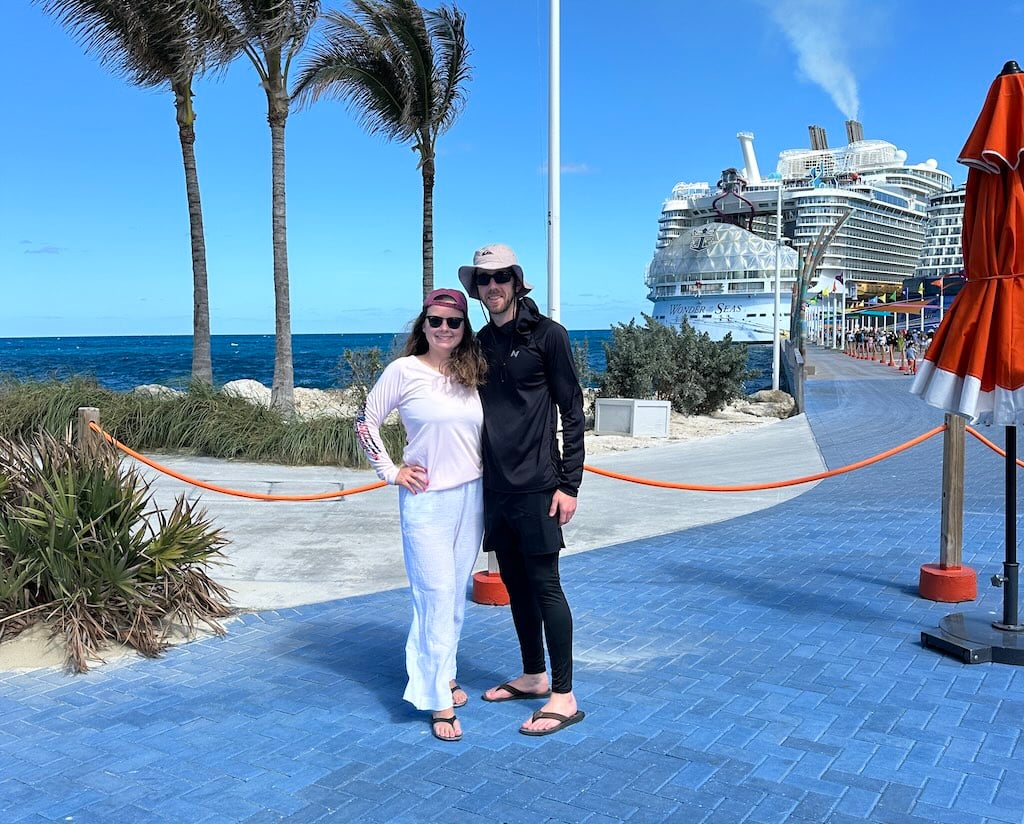 Jim Mercer Cruise Snooze in Coco Cay