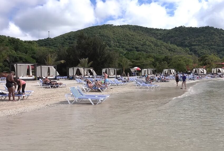 Labadee Haiti Island Beach Area