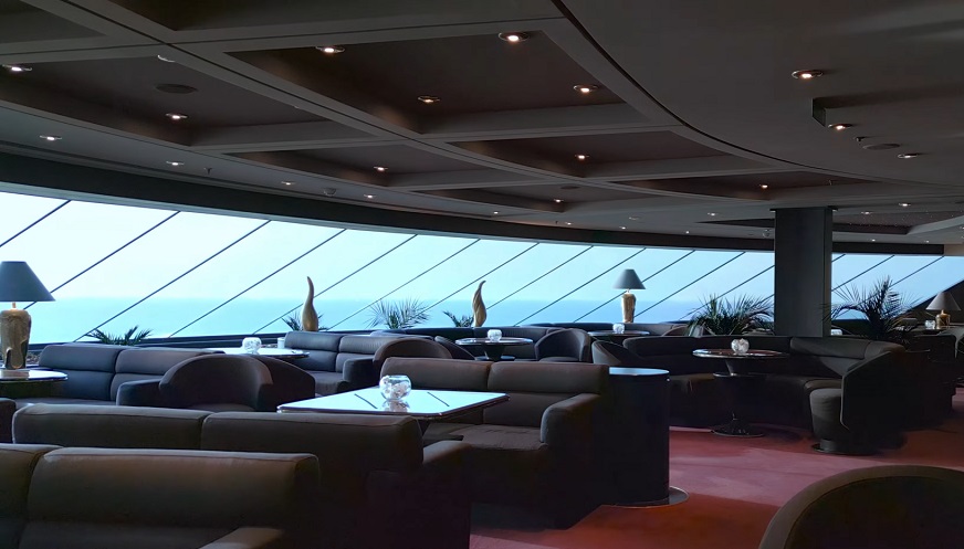 MSC Divina yacht club top sail club