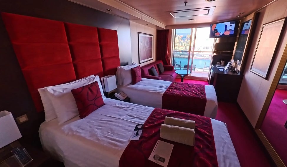 MSC Fantasia Balcony Cabin