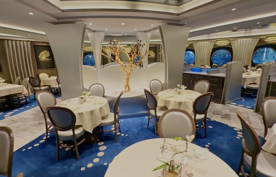 MSC Grandiosa dinning area