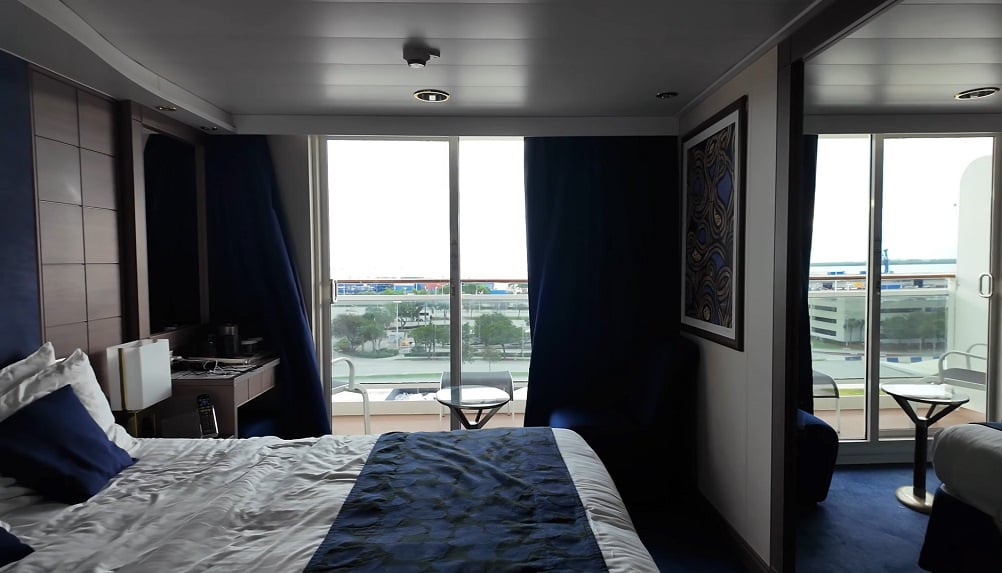 MSC Magnifica Balcony connecting cabin