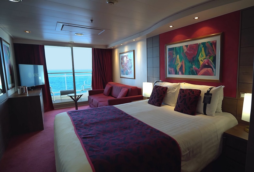 MSC Musica Premium suite Area