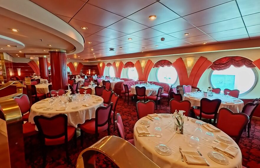 MSC Orchestra dinning area
