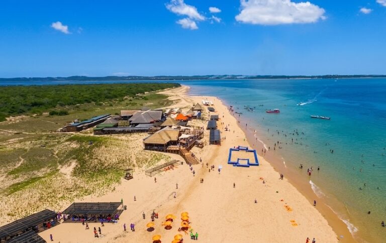 MSC Portuguese Island aerial drone view