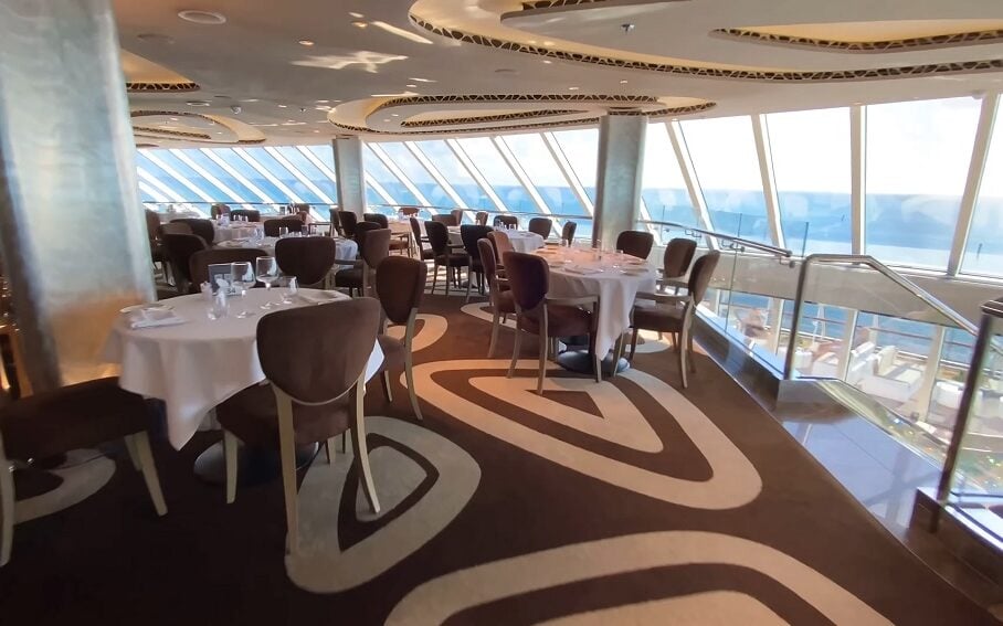 MSC Seascape Yacht club Dinning area