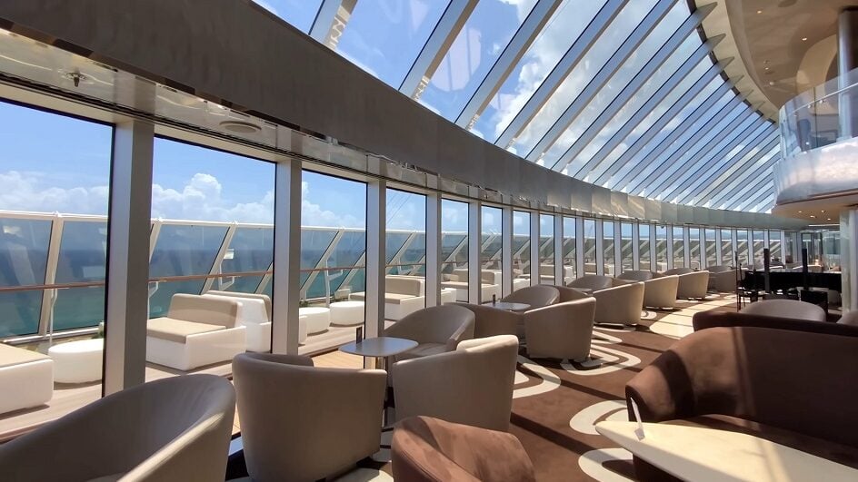 MSC Seascape Yacht club top sail lounge