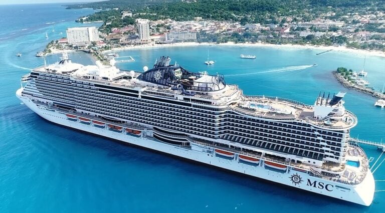MSC Seaside cruise ship view