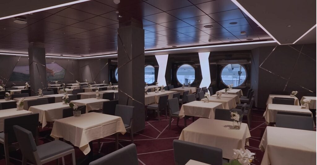 MSC Seaview Dinning Area