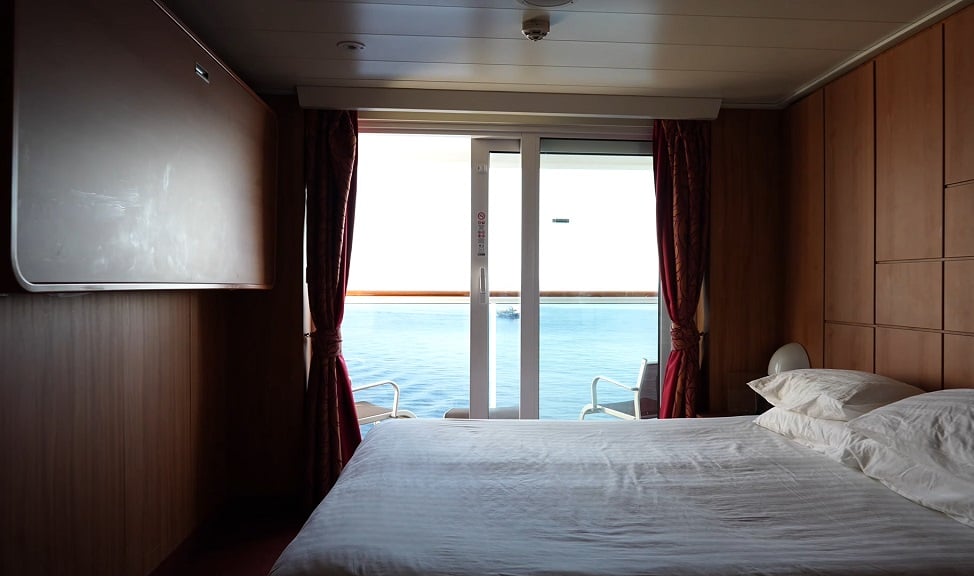 MSC Sinfonia balcony cabins
