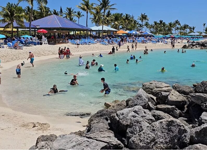 Princess Cays Bahamas Island Beach View