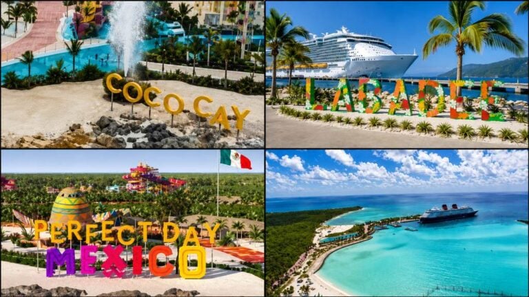 Best cruise private Islands Ranked - Perfect day at cococay, Labadee, Haiti; perfect day at Mexico. Relaxaway halfmoon cay