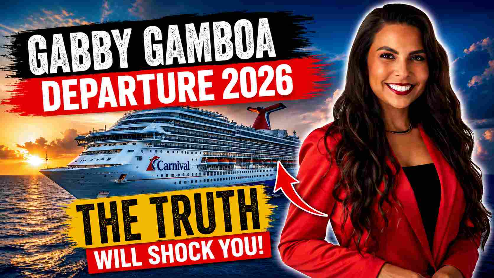 Gabby Gamboa Carnival Cruise Director: Unexpected Departure Before Her Next Carnival Conquest Contract 2026
