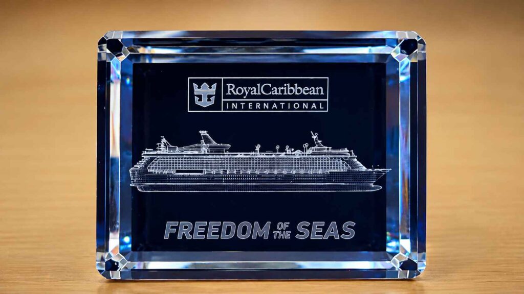 Royal Caribbean Crystal Block