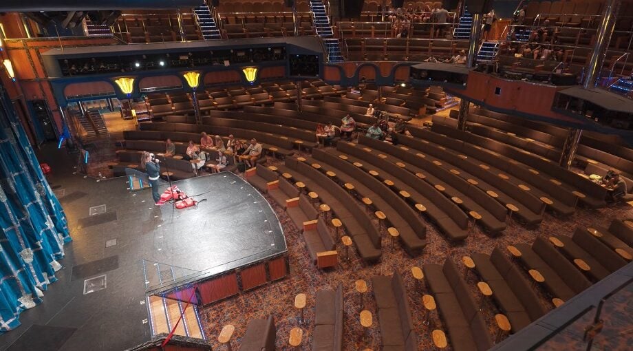 Carnival Entertainment area