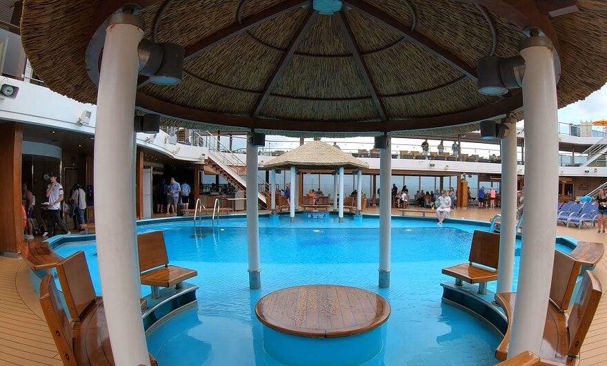 Carnival Pool side