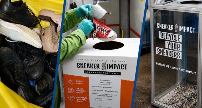 Carnival Shoe donation programm with sneaker Impact