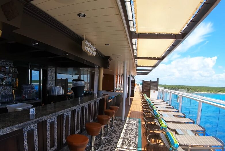Carnival ship Havana bar
