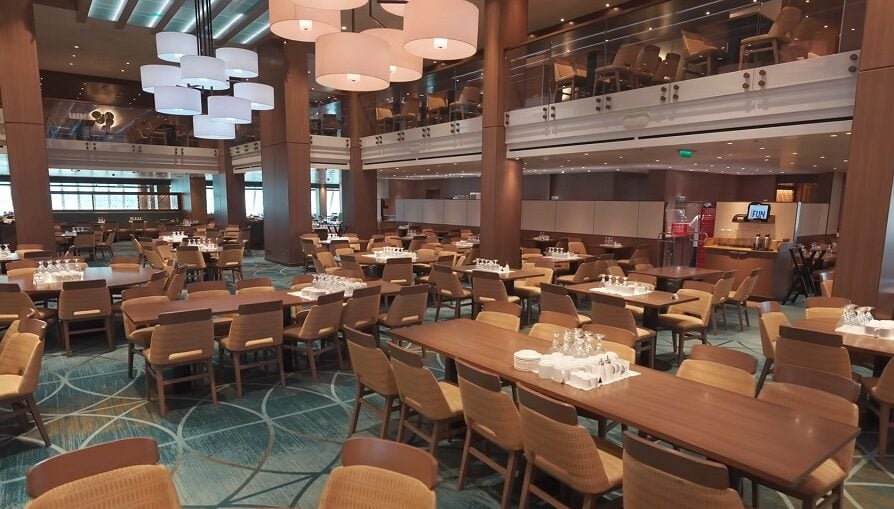 Carnival ship Main Dining Area