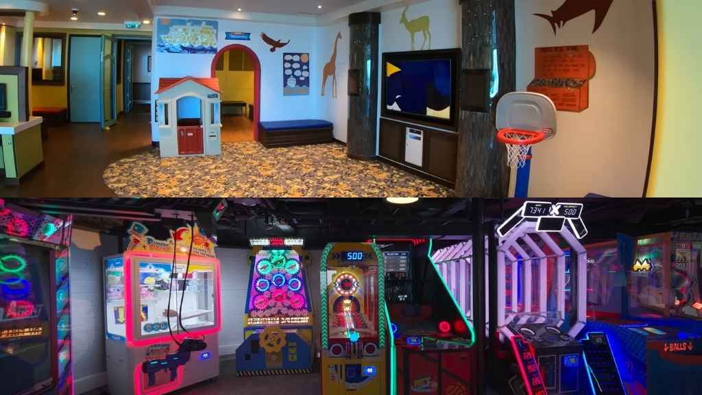 Carnival vs Princess play areas