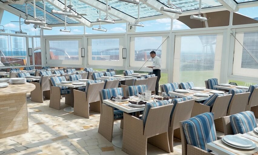 Celebrity ship Dining area