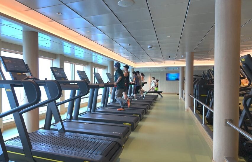Disney Adventure Fitness area for adults
