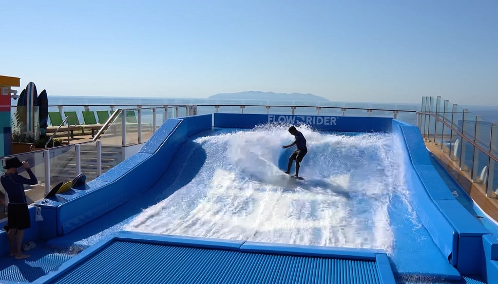 Legend of the seas flow rider