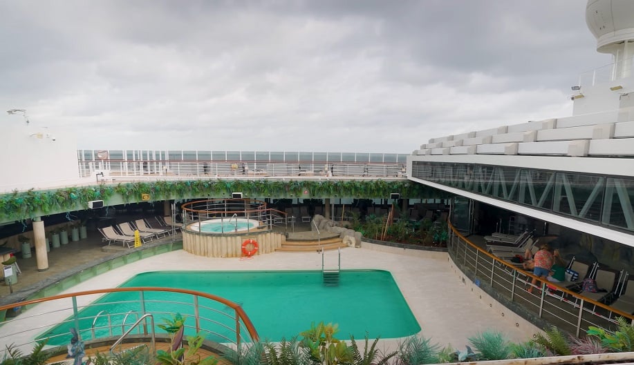 MSC Cruise ship pool