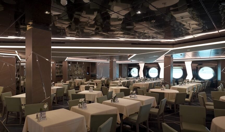 MSC Cruises dining area