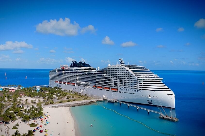 MSC World America Wide view