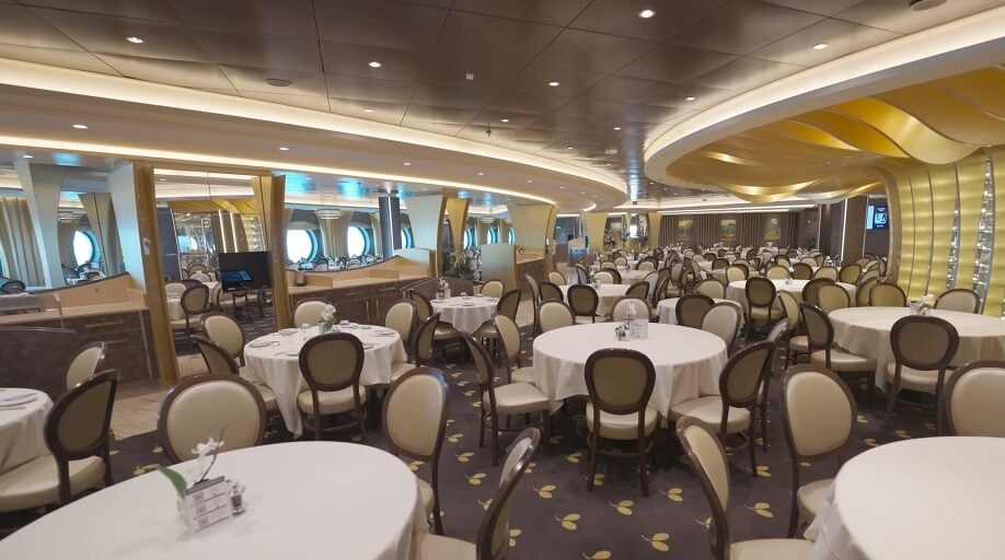 MSC dining area