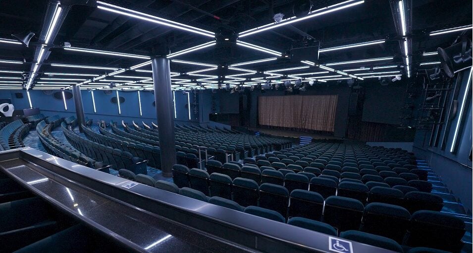 Norwegian cruise line theater