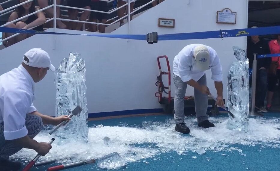 Princess cruise activity
