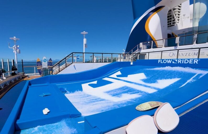 Quantum of the seas Flow Rider