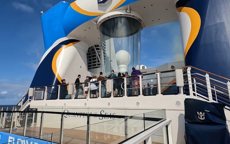 Quantum of the seas Skydiving Simulator