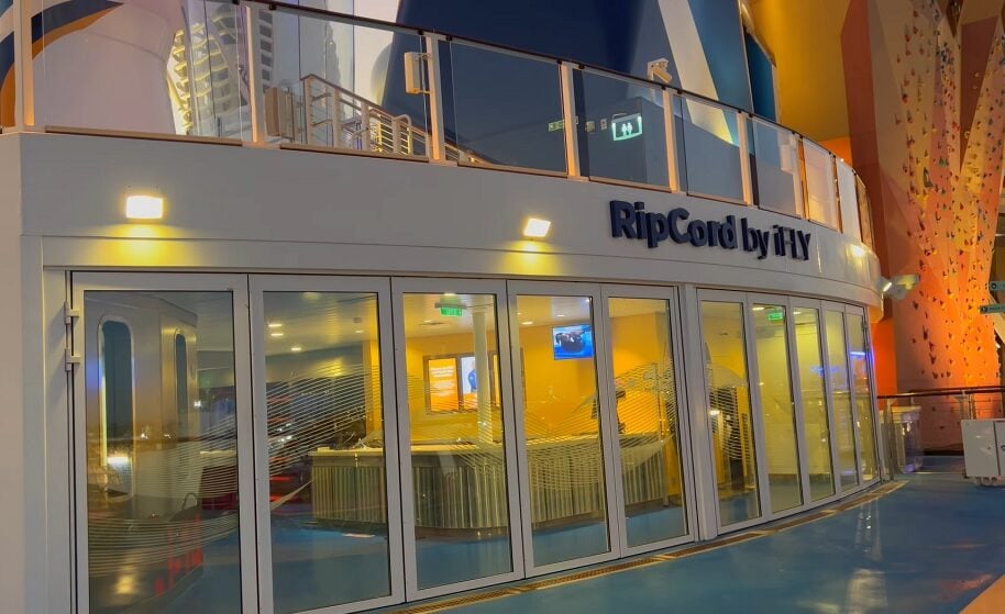 Royal Caribbean Skydiving Simulator Adventure
