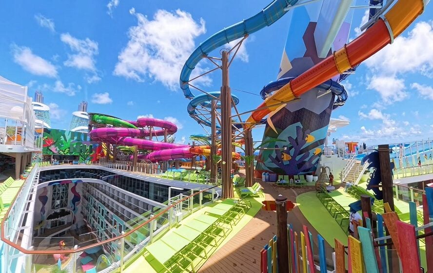 Royal Caribbean Waterslides