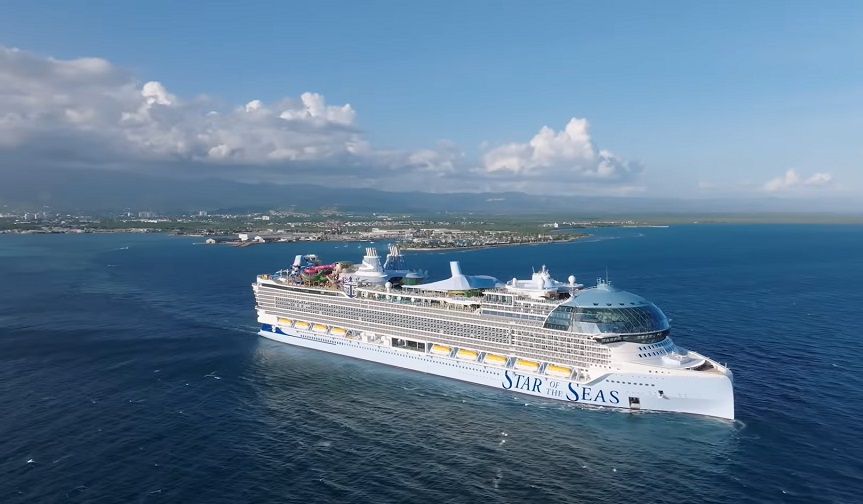 Star of the seas side view