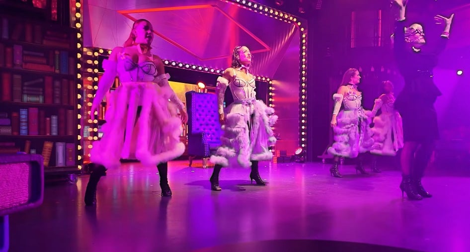 Virgin Voyages entertainment dance class