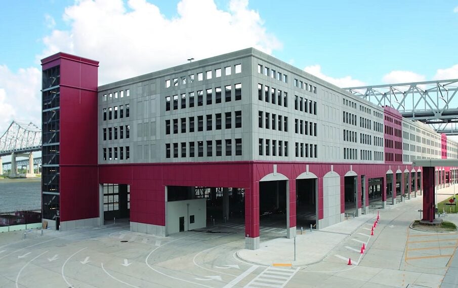Erato Street Parking Garage port Nola