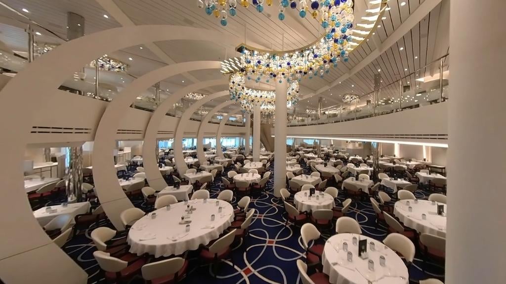 Holland America Dining Area