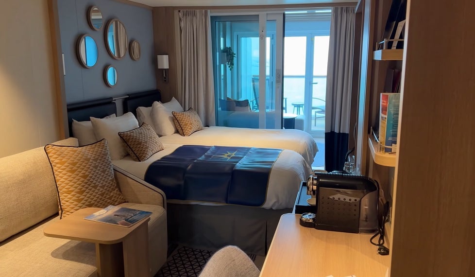 PO Ariva Cruise Mini Suite view
