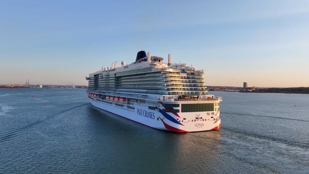 P&O Iona cruise ship