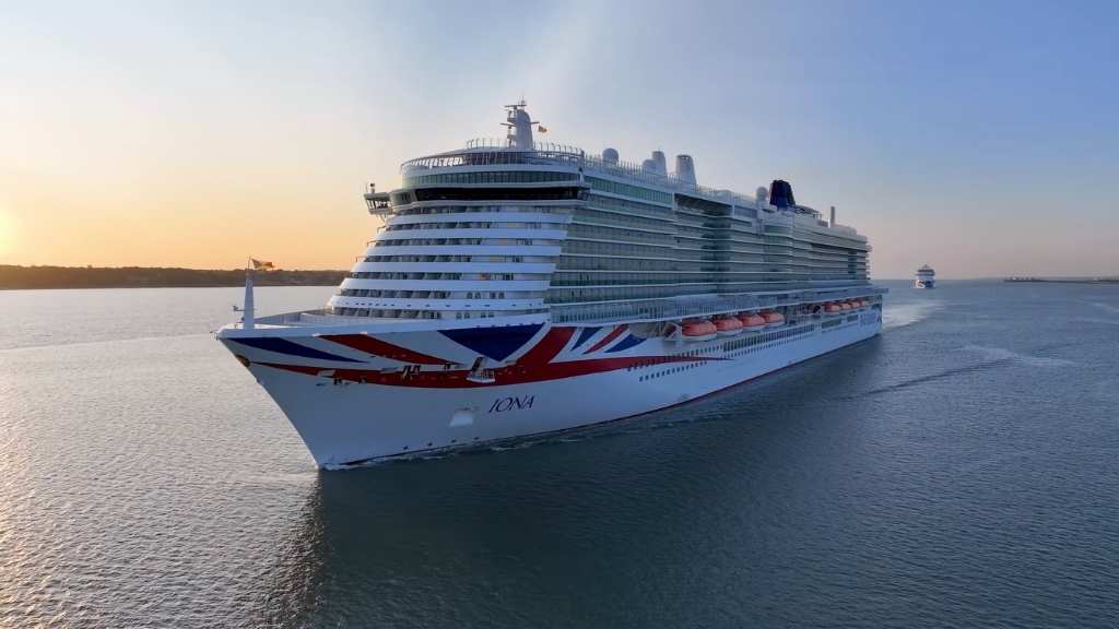 P&O Iona cruise ship