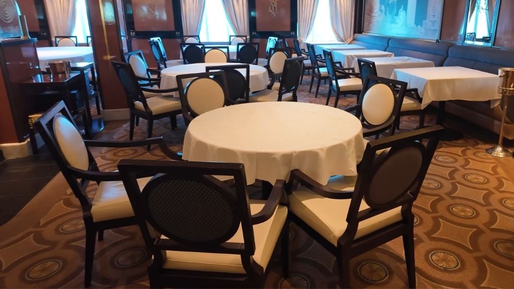 Princess Cruise Dining Area