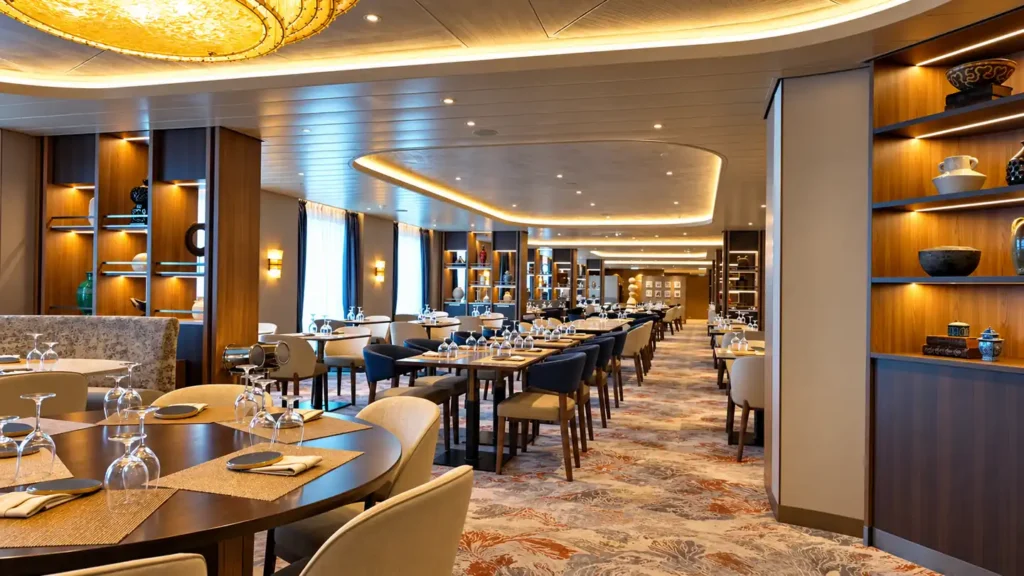 Silversea ship Silver Nova S.A.L.T. restaurant